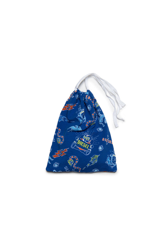 Baby kit with blue fantastic print